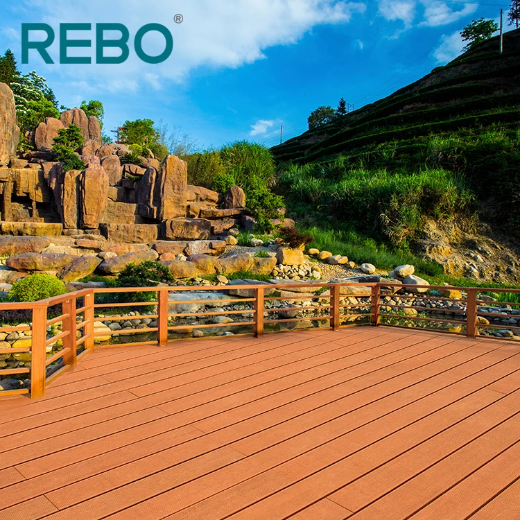 
Wholesale price bamboo outdoor composite decking flooring 
