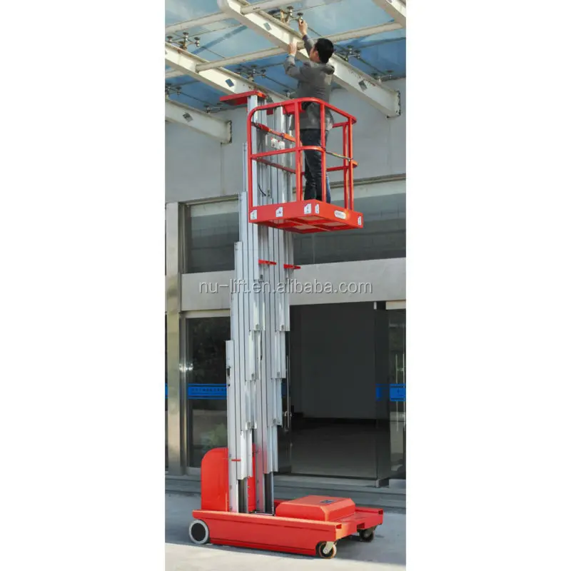 Самоходная электрическая Алюминиевая Рабочая платформа