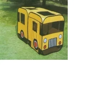 Toy pop up folding children tent like motorbus