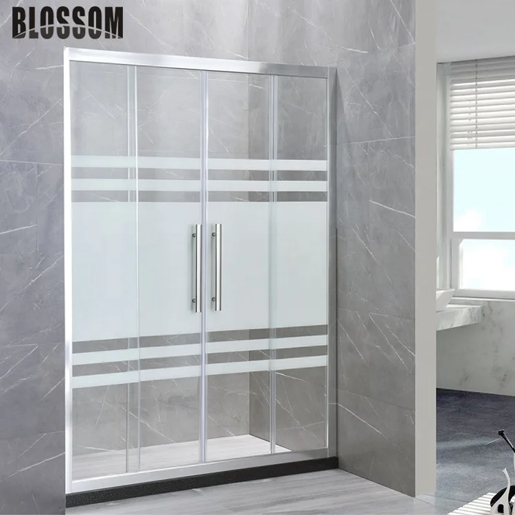 Hangzhou Bathroom 6mm Glass Cheap Prices Sliding Shower Door