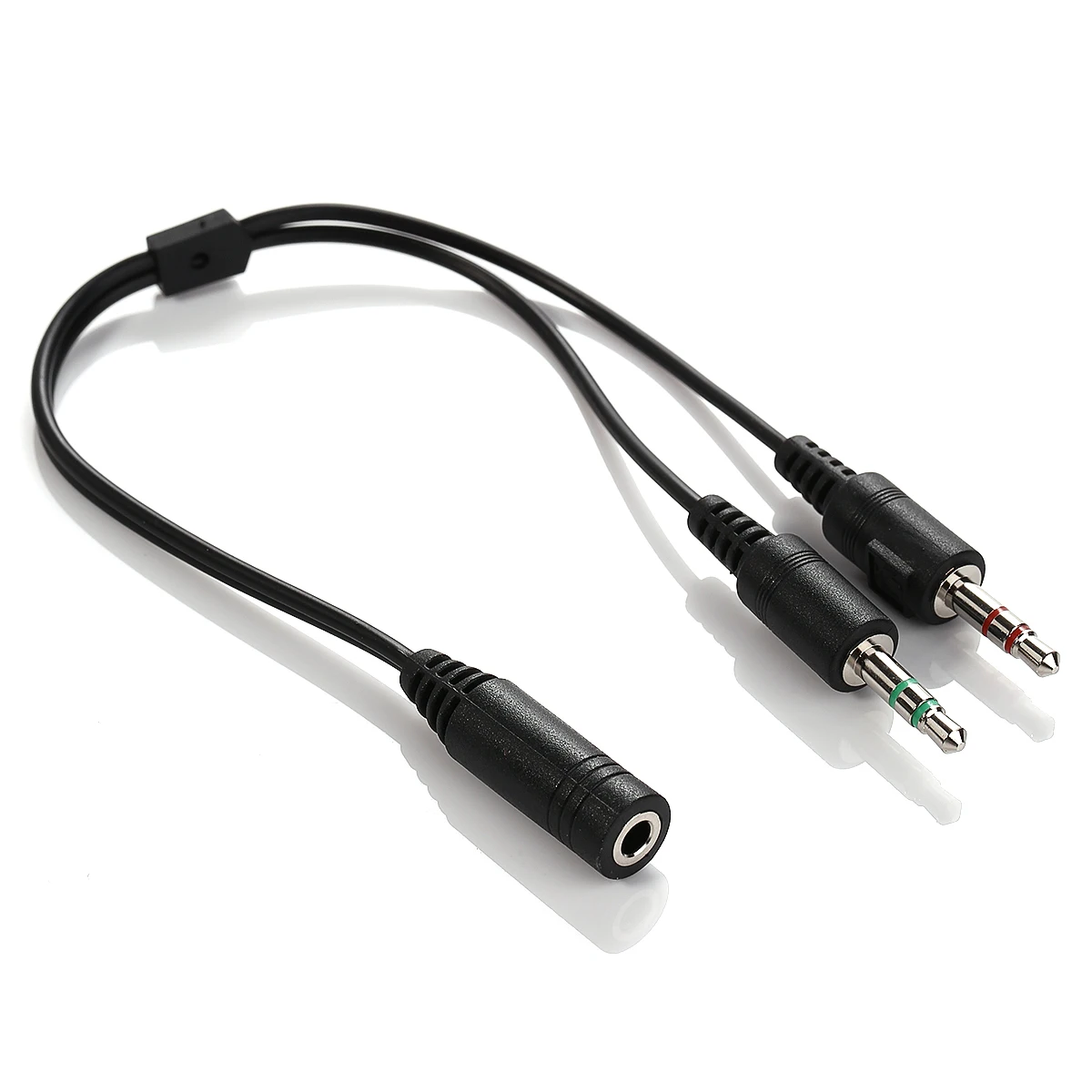 5-in-1 simple 3.5mm wired gaming Headphones for PlayStation 4 PC Mobile Tablet with detachable Microphone