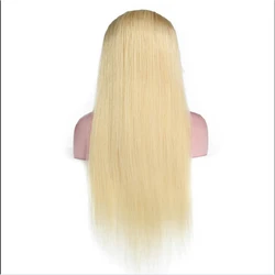 High quality brazilian hair 613 lace front wig human hair1b 613 human wig, blonde virgin hair wig