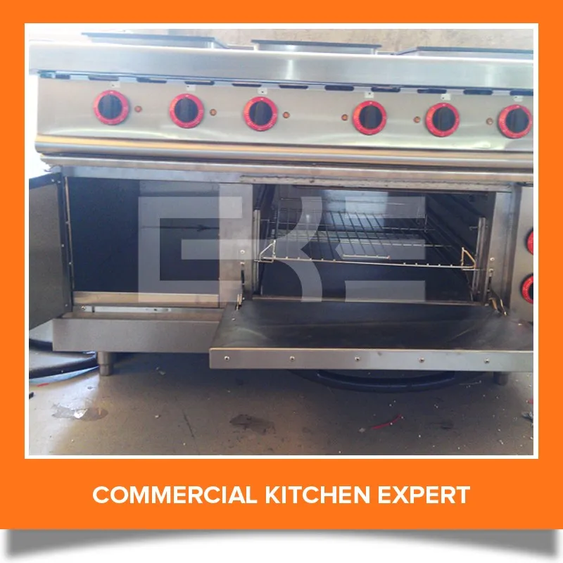 2016 Competitive Prices 6 Burner Electric Cooker Oven Hot Plate Stove Oven