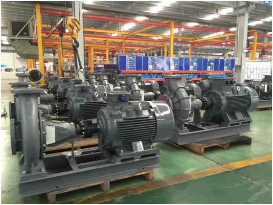 GHS turbine irrigation pump and cooling water pump