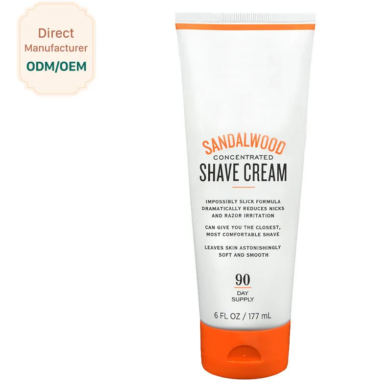 
2018 New Design Natural Mens Wholesale Hot Shaving Cream 