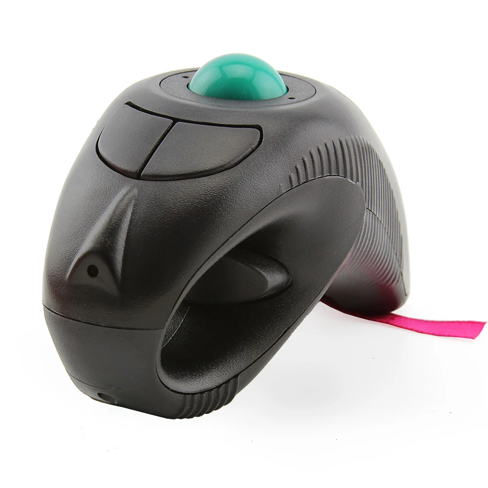 10M 2.4GHz Wireless Mice Finger USB Handheld Laser Mouse for TV Maus Optical Track Ball Mouse