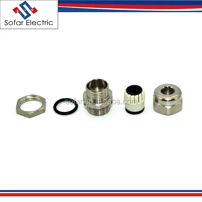 Hot Selling IP68 PG19 Brass Cable Gland