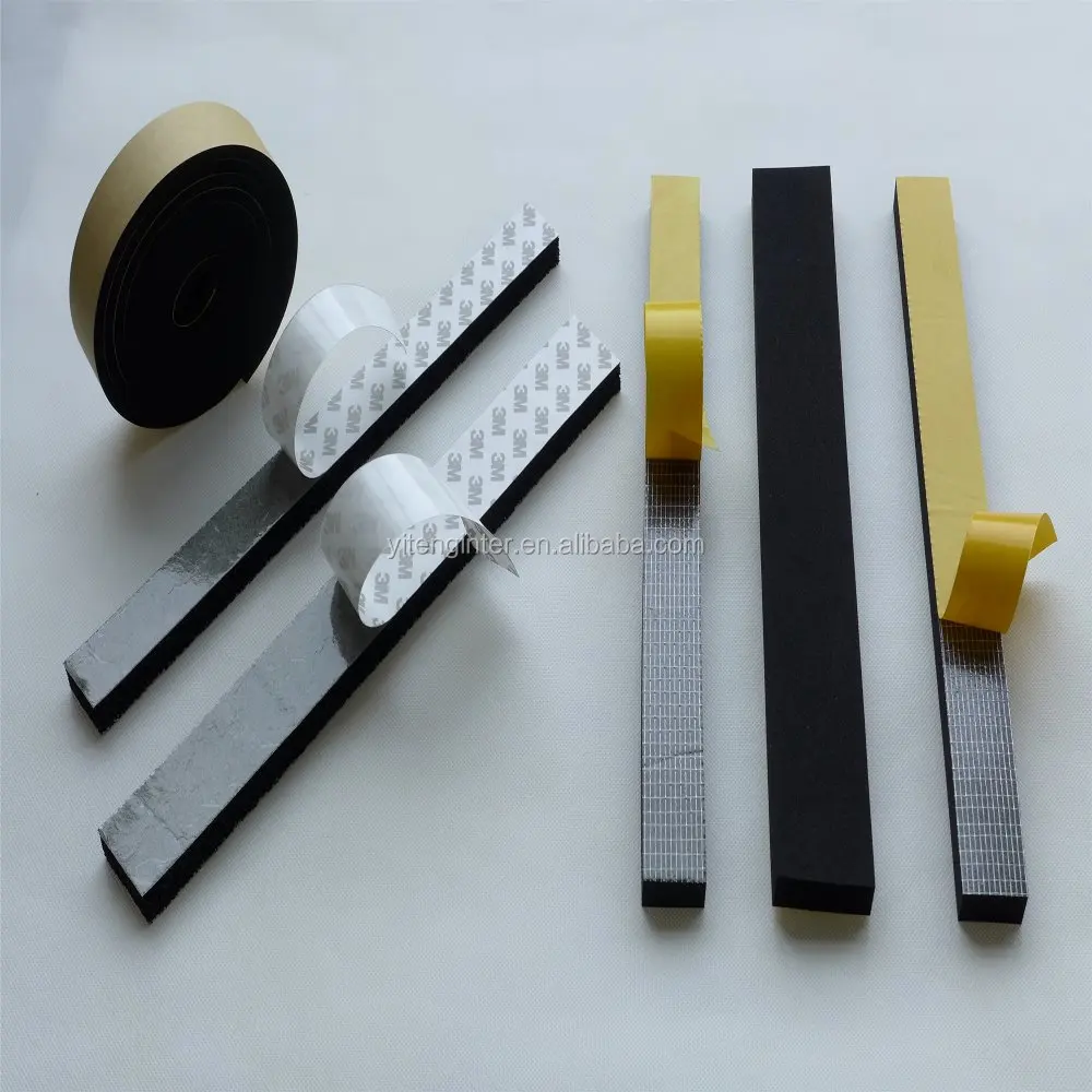 EPDM Foam Gasket Roll Strip with Different Tapes