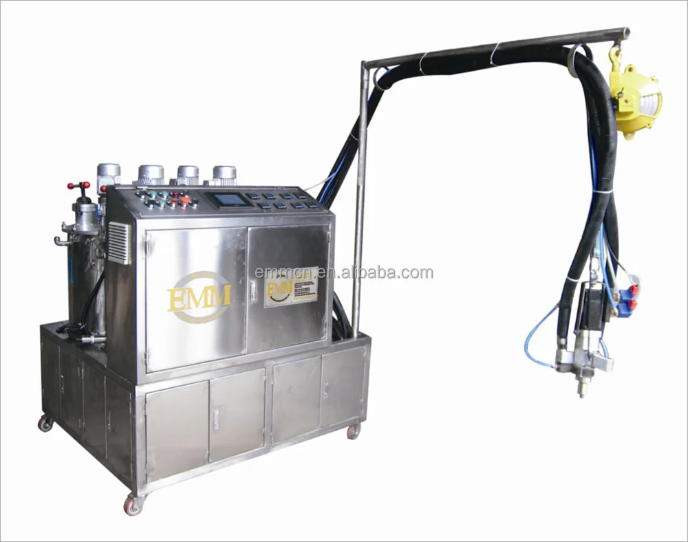 EMM081-A100/40 high pressure polyurethane foam used krauss maffei injection molding insulation machine