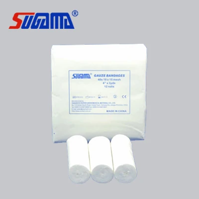 Elastic Cohesive Bandage Manufacturer cotton medical/surgical gauze bandage