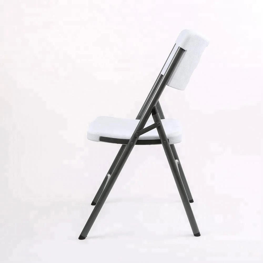 metal frame plastic seat back folding chair singapore for restaurant