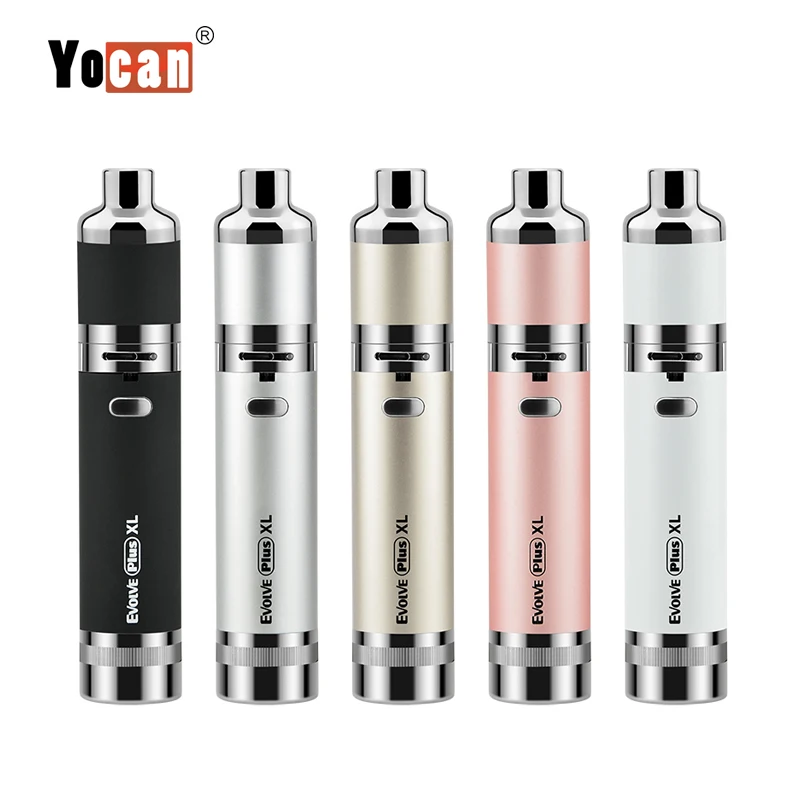 Original Manufacturer Yocan Evolve Plus XL Wax Vape Pen Kit with 4 Quartz Coils Stock On