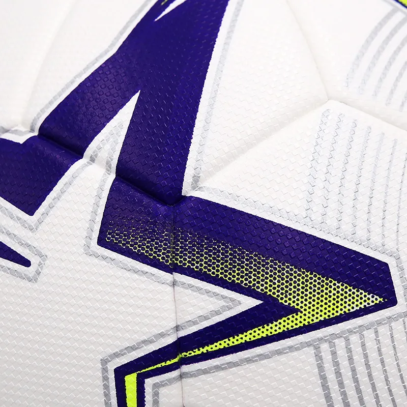 Premium PU Leather Thermo Bonded Match Grade Futsal Ball, Particle Surface Indoor Football Size 4 3