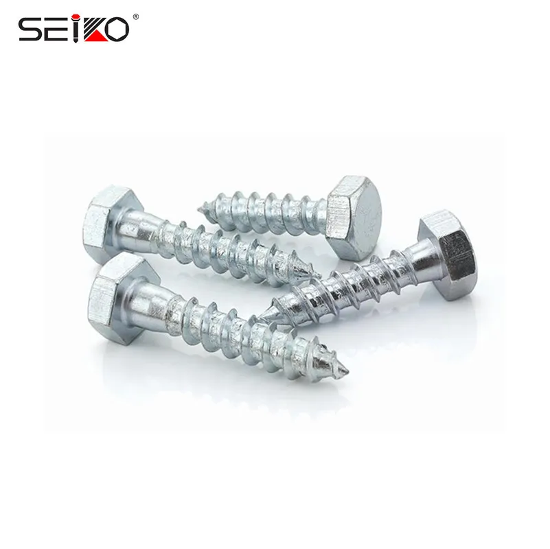 DIN571 Coach Screw Hex Head Wood Screws