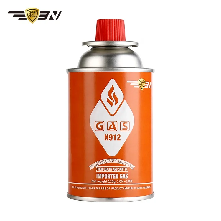 
Camping Butane Gas Cylinder(120g) for Portable Butane Cooker, Powerful Camping Butane Gas Cartridge, 3N Easy Use Butane Gas 