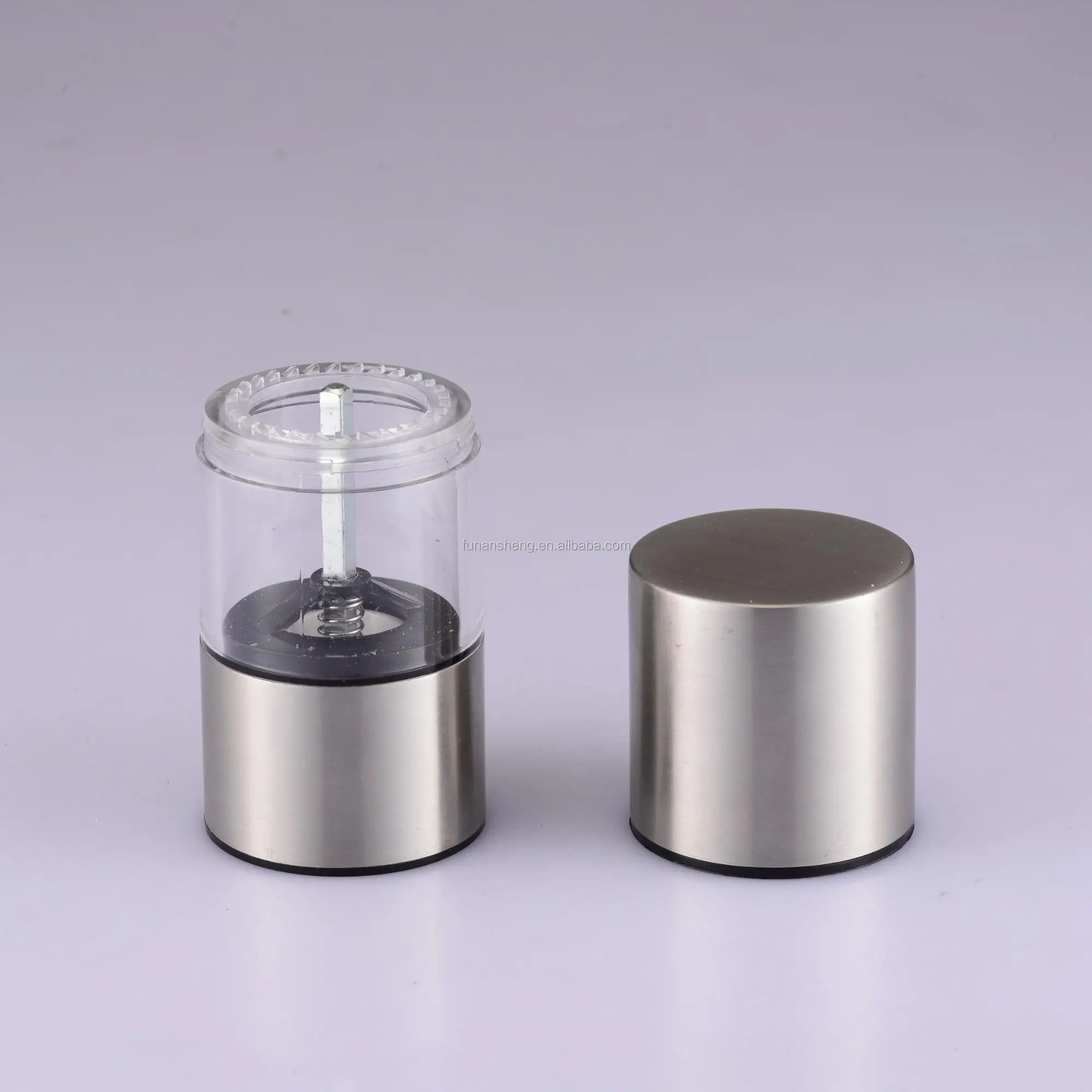 Classic Stainless Steel Manual Salt and Pepper Mill/ Manual Salt and Pepper Grinder