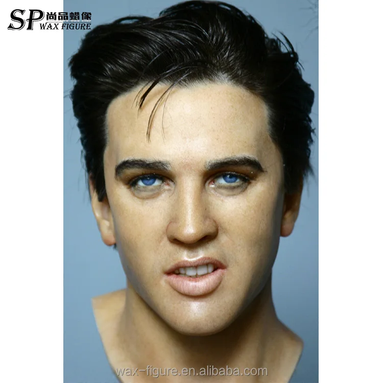 Top quality life size famous celebrity silcione wax figure in china