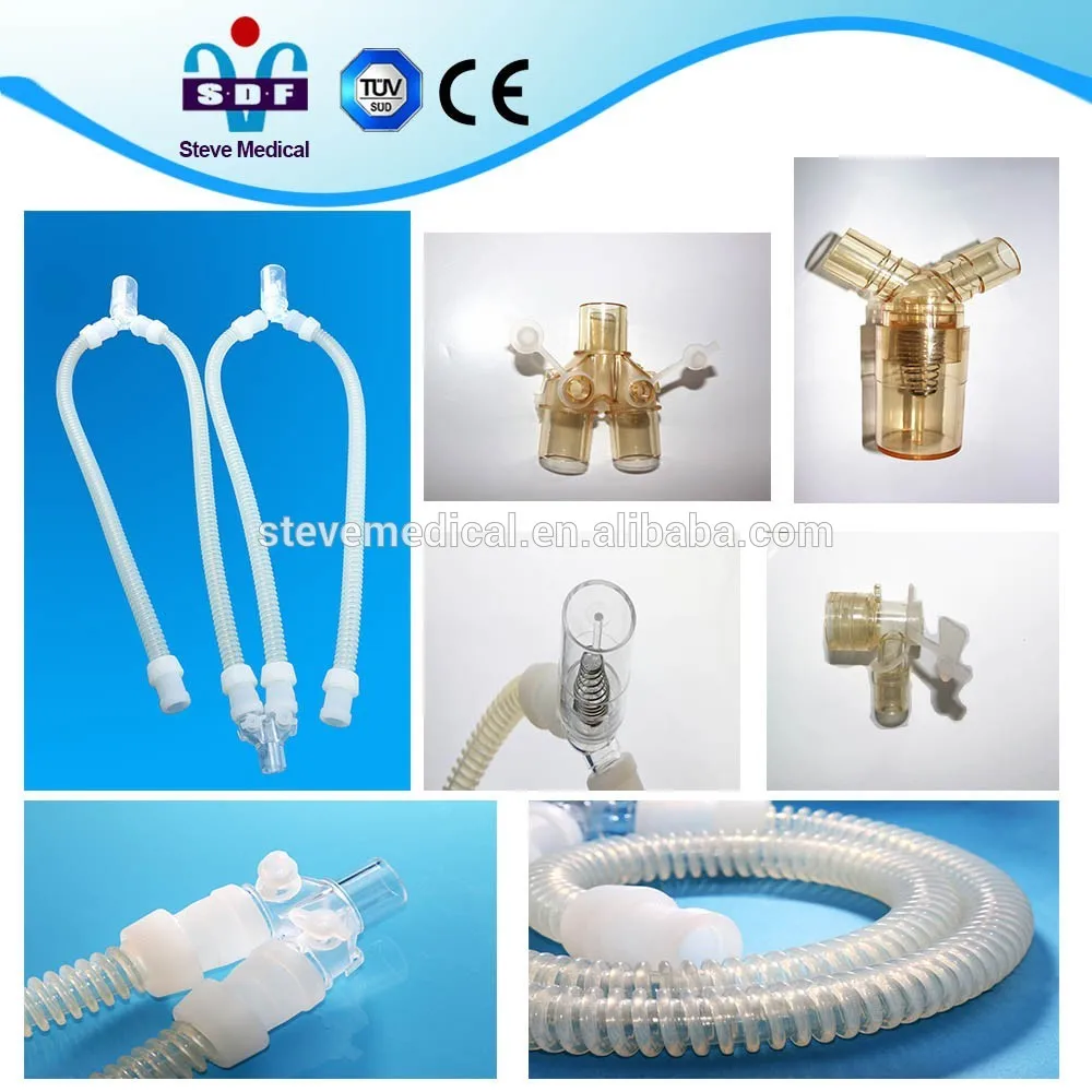 анестезии дыхательный контур/гофрированные трубки с ce& исо