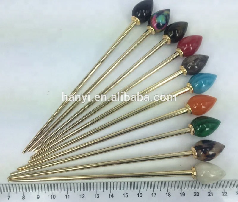 hair stick hair stick with acetate fashion hair stick