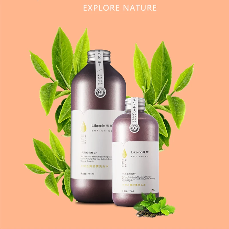 Natural herbal shampoo has an automatic hair loss shampoo likedo