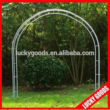 wholesale white U shape decorative metal wedding