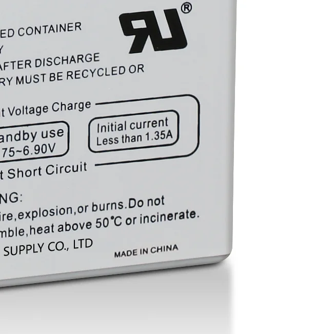 LEOPARD UPS EPS high quality 6v 4.5ah lead acid battery for Power backup