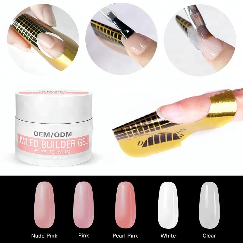 Новейшие камуфляж наращивания ногтей uv гель светодиодные гель