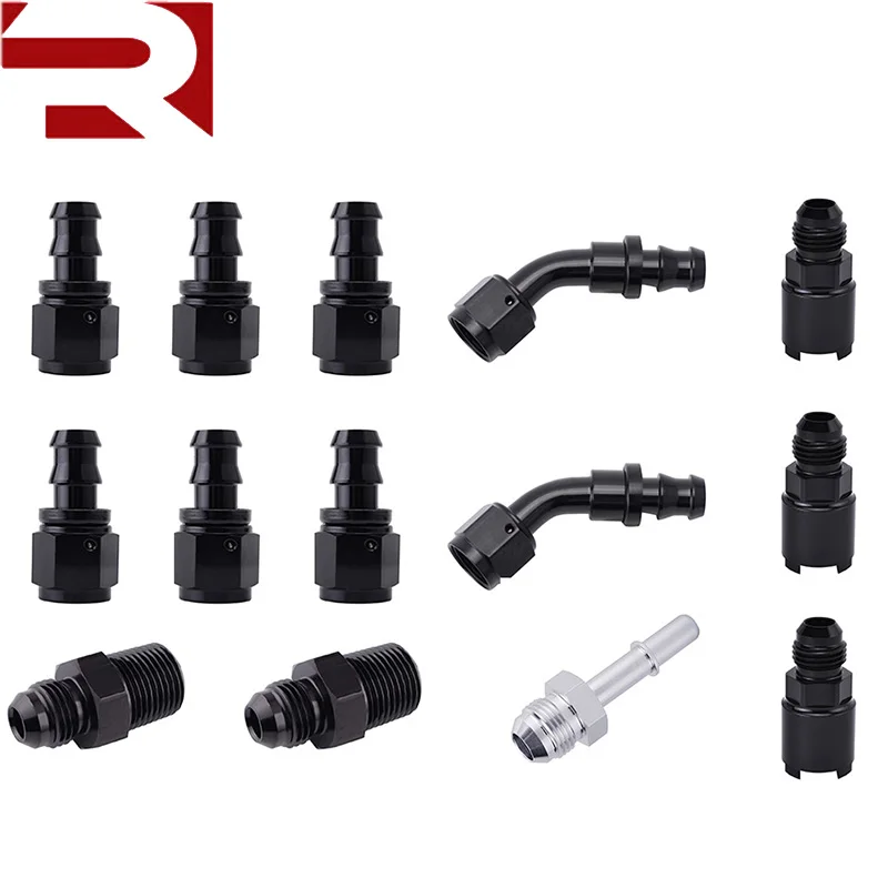 LS Conversion EFI Fuel Injection Line Fittings Kit
