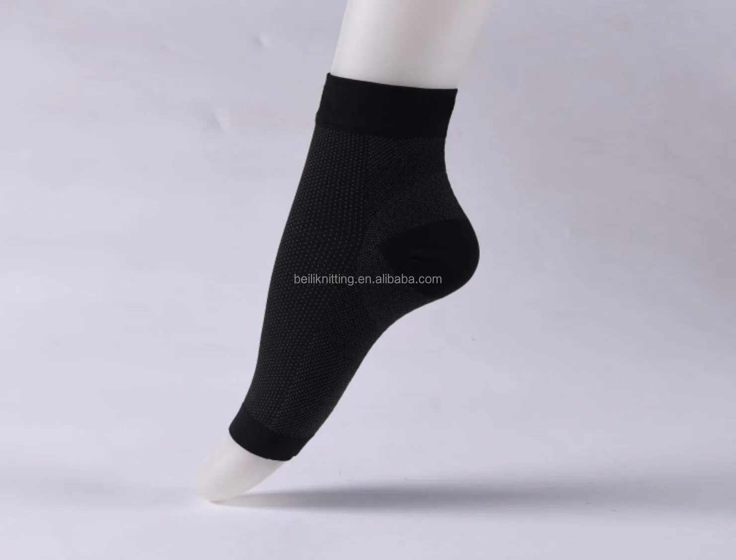 BEILI  20 years factory  Foot Anti Fatigue Compression Sleeve Relieve Pain Swelling Heel Socks