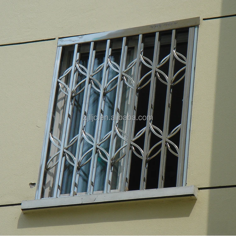 Cheap Aluminium Sliding Window Grill Design