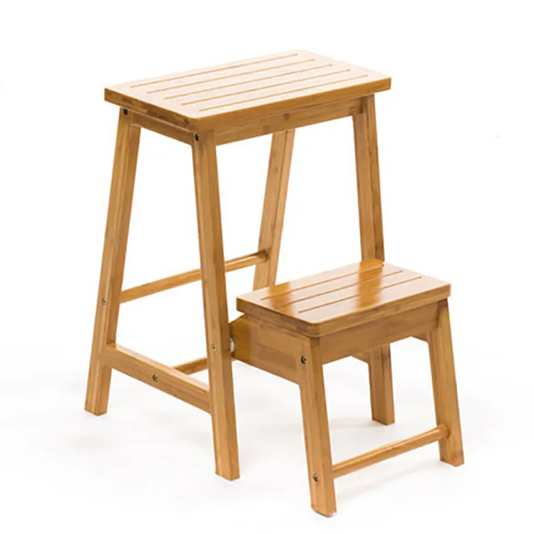 Hot Sale Portable Bamboo Household Wooden  Stool