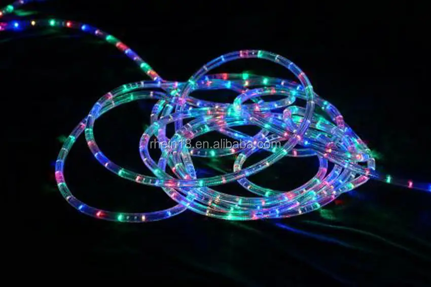 
10mm 13mm 2 wires 3 wires led rope light 