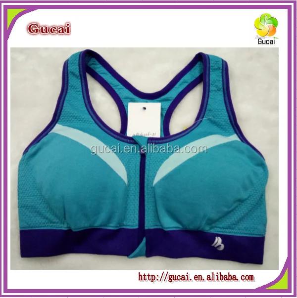
Gucai High Quality Fancy Girls Comfort Bra Seamless Sports Bra 