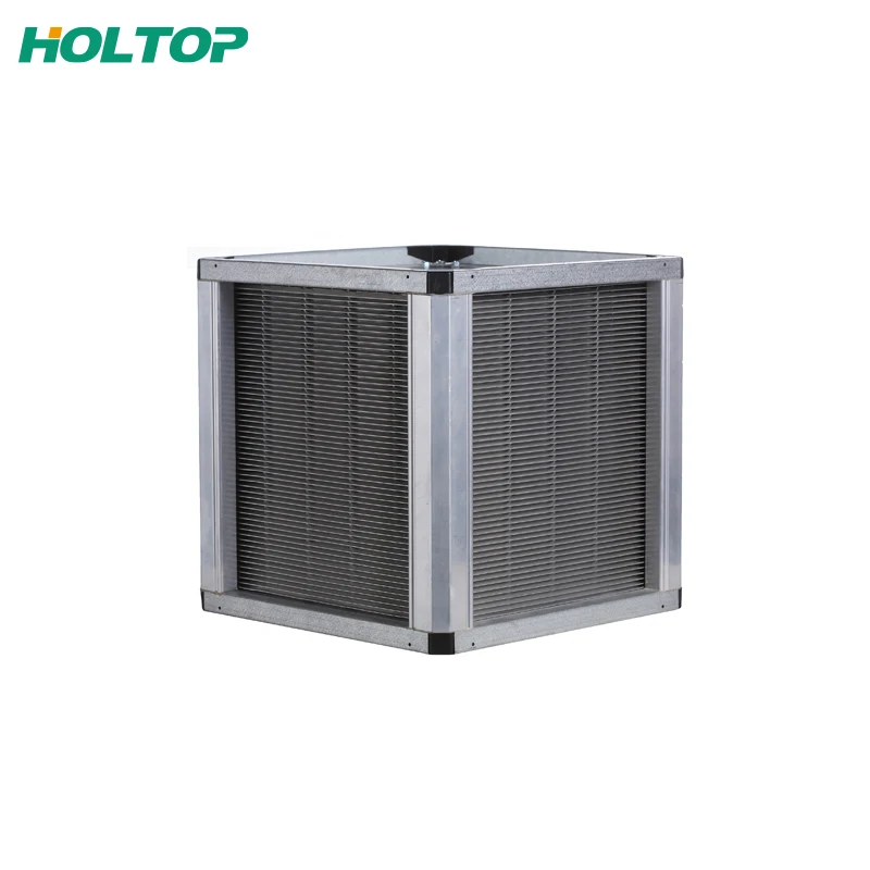 AHU heatexchanger aluminum heat recovery core recuperator exchanger