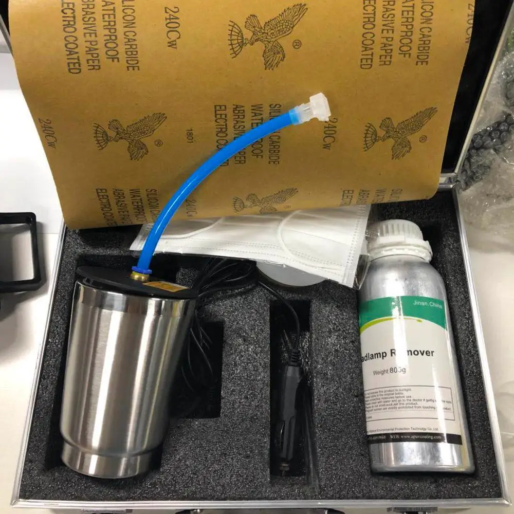 Набор для ремонта автомобильных фар, комплект для ремонта налобных фонарей