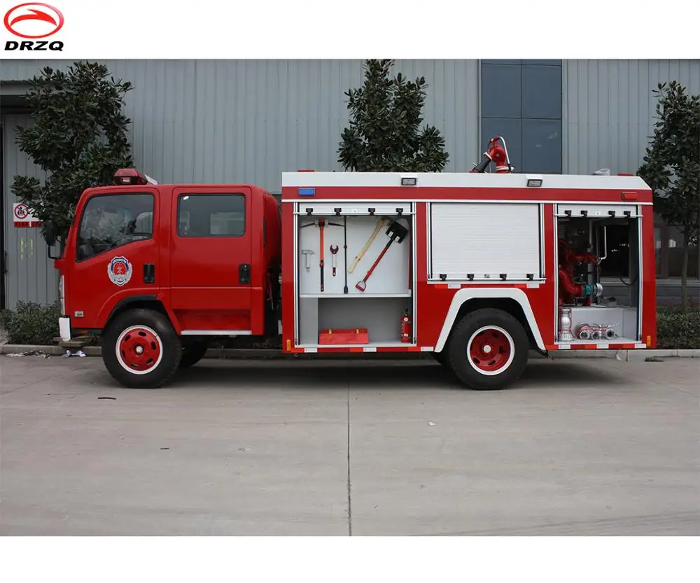 Famous Japan brand 3Tons small capacity Foam Fire Fighting Truck