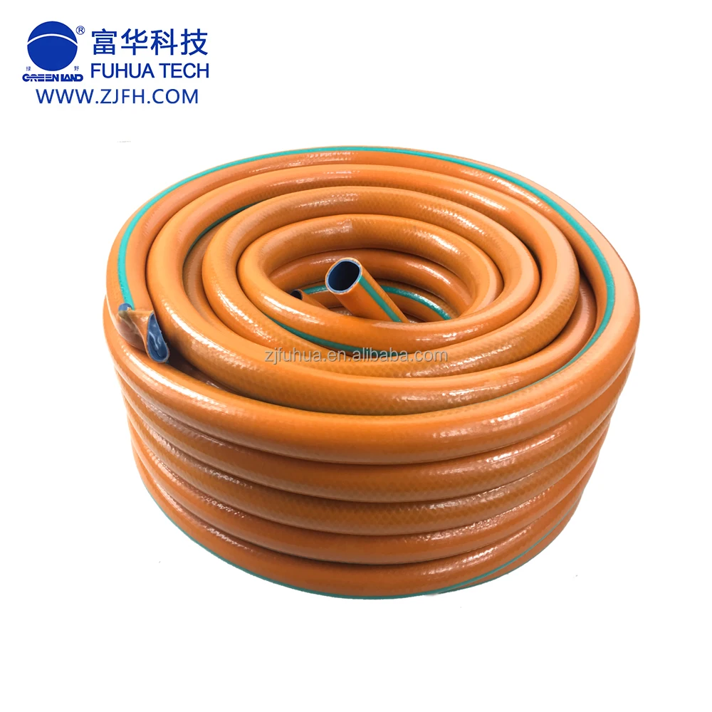 
new product 25mm 50m PVC fiber braided garden water hose 
