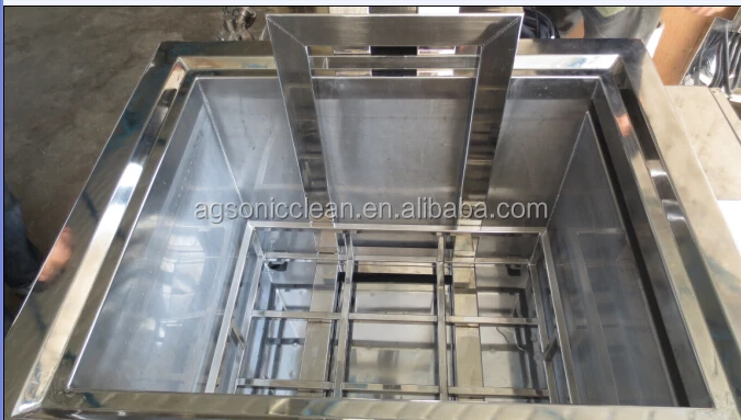 Ultrasonic Aircraft Wheel / Tyre Cleaning Machine With Electric Lifting