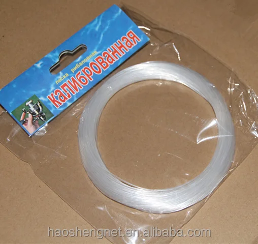 Nylon monofilament transparent fishing line