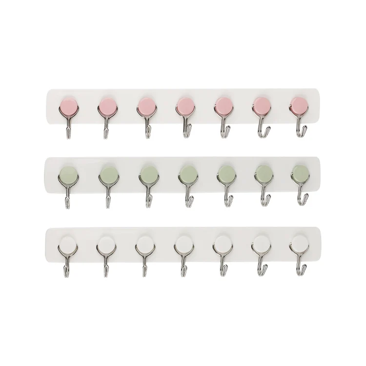 HY-0161 Bedroom clothes long hook plastic back door hook 1pack clothes hanger