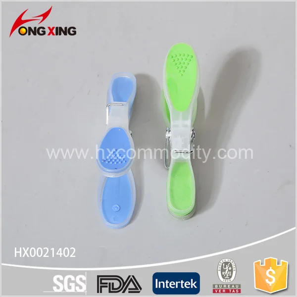 Plastic Clothespins Laundry Clips Soft Grip Pegs Clothes Line Clips