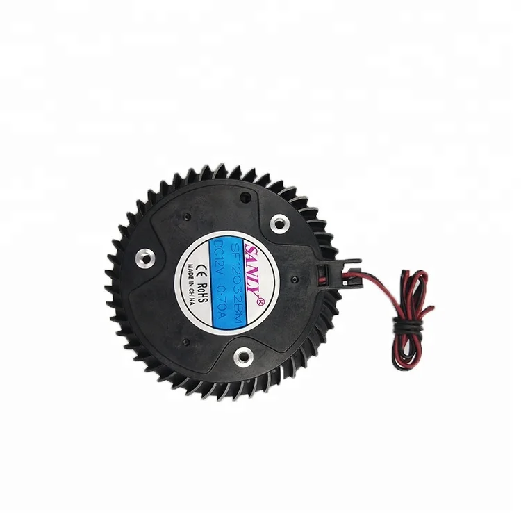 Small Round Frameless DC 12v 24v Brushless Bracket Turbine Cooling Centrifugal Fan