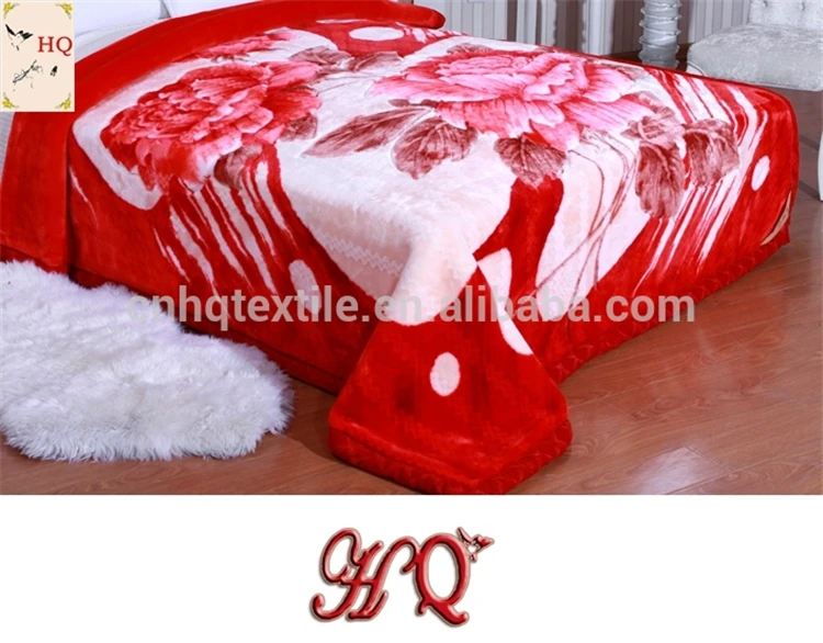 
polyester ac blanket cotton fabric flannel fur blanket 