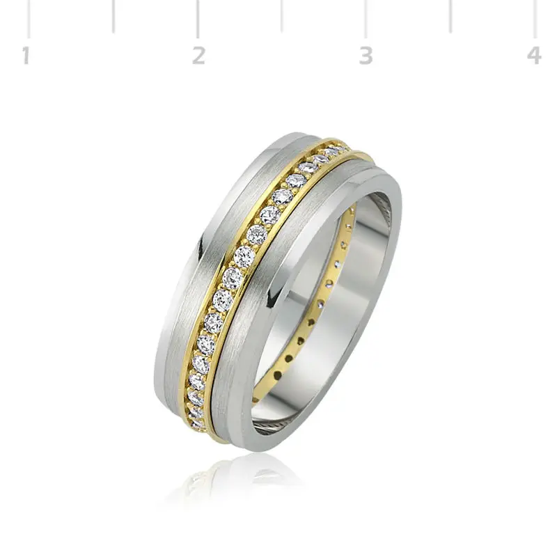 Tekbir Silver 925 Pair Wedding Ring | WR0820144