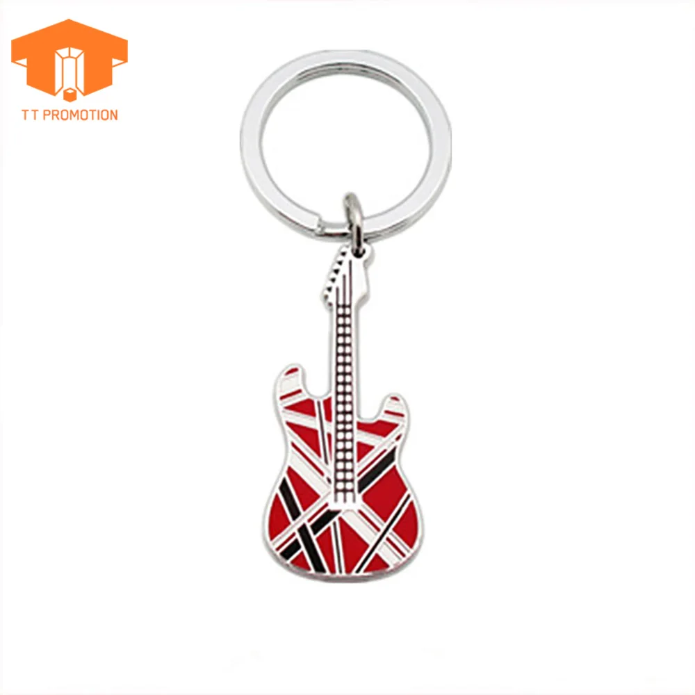 High Quality Key Chain Rose Gold Metal Horse Preserved Flower Motorcycle Helmet Keychain Rings