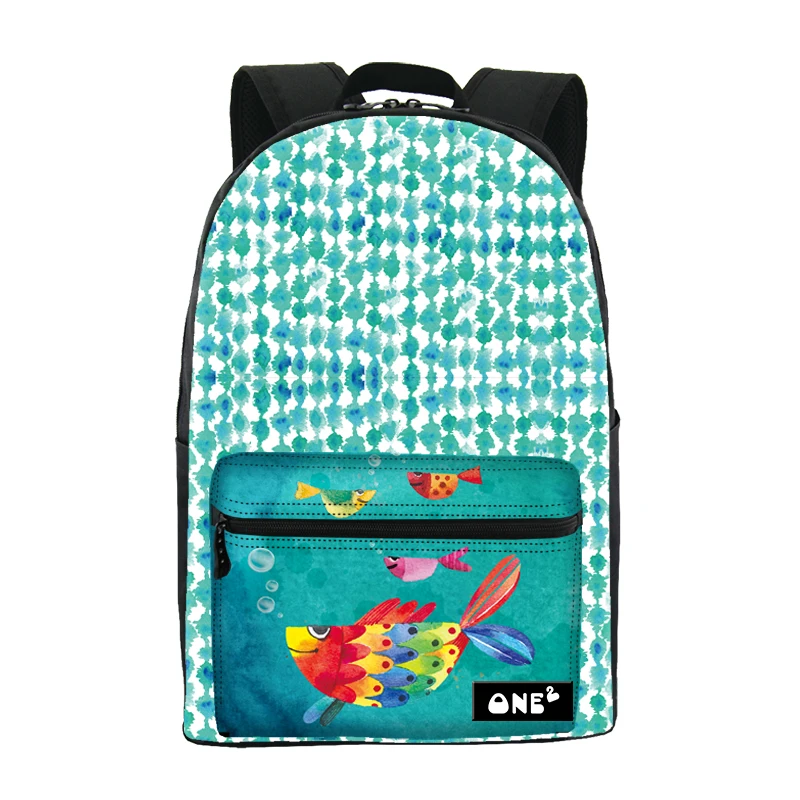 ONE2 Design new models cartoon fashion school bag backpack for teenage girls