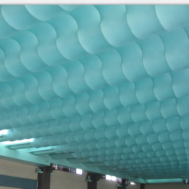Wave aluminum false ceiling panel/decorative ceiling(ISO9001,CE)