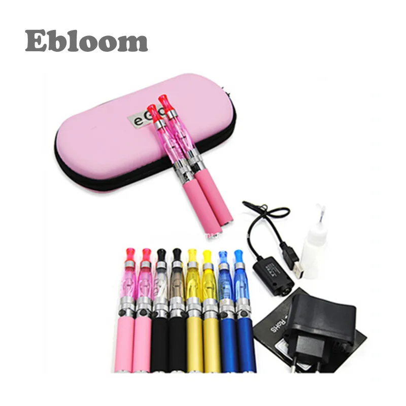 Двойной комплект электронной сигареты ego t /ego ce4 стартовый комплект с чехлом ego