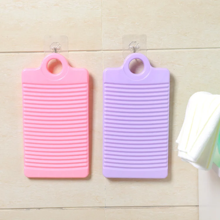 
Thickening Non-Slip Mini Small Size Hand Held Household Plastic Washboard 