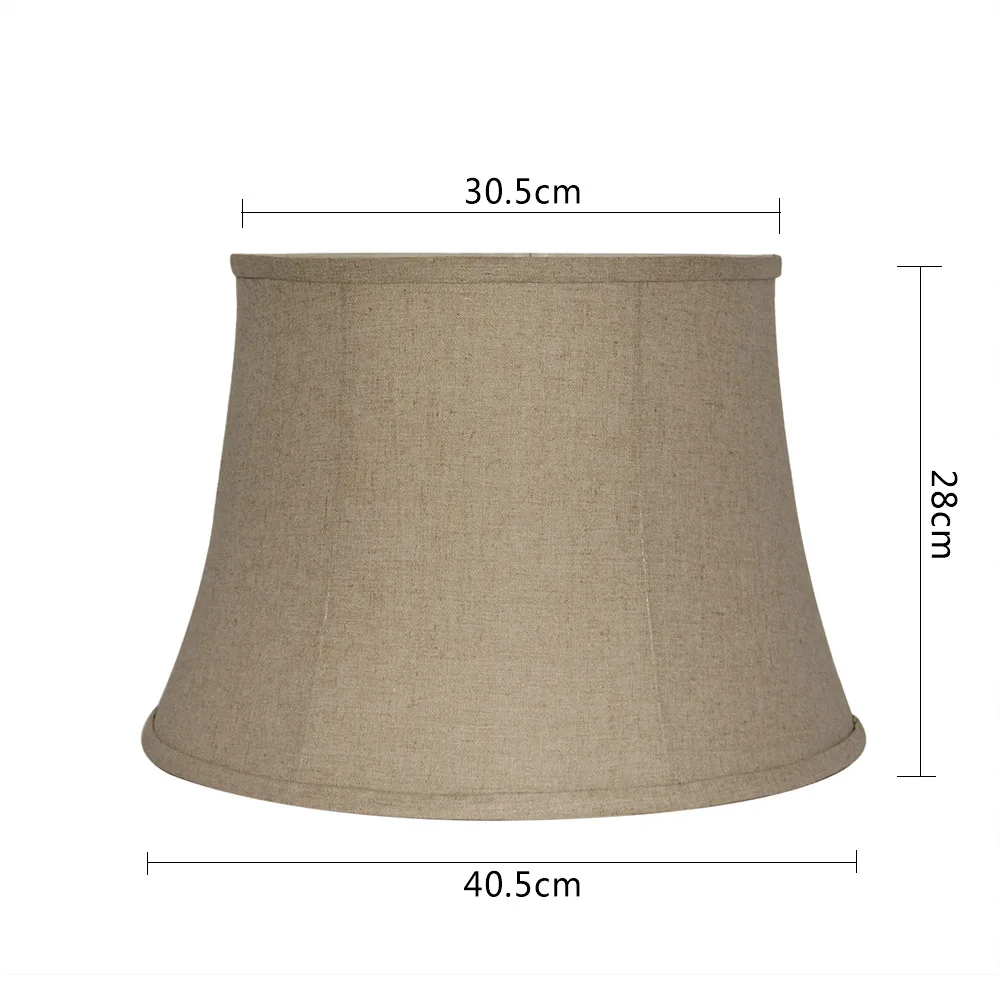 
Middle ages American style fabric table lampshade 